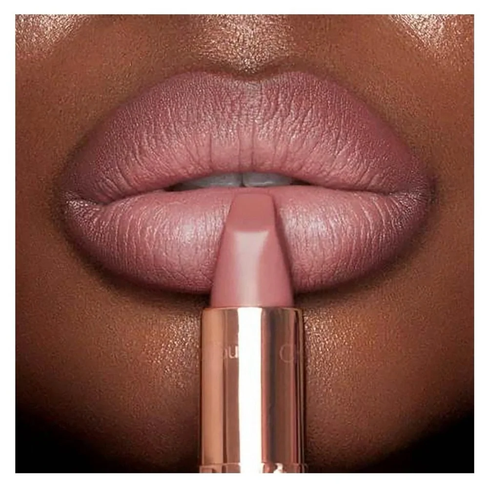 Matte Revolution Lipstick PILLOW TALK mini New in Box. (Nude pink)
